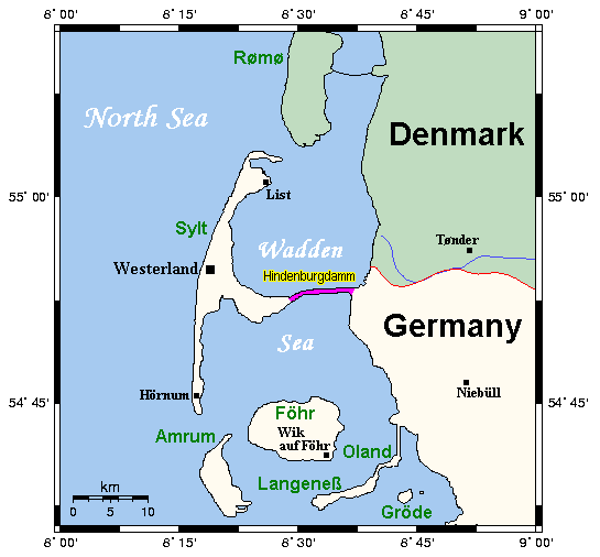 Chuyến tàu ma thuật nước Đức chạy giữa biển khơi